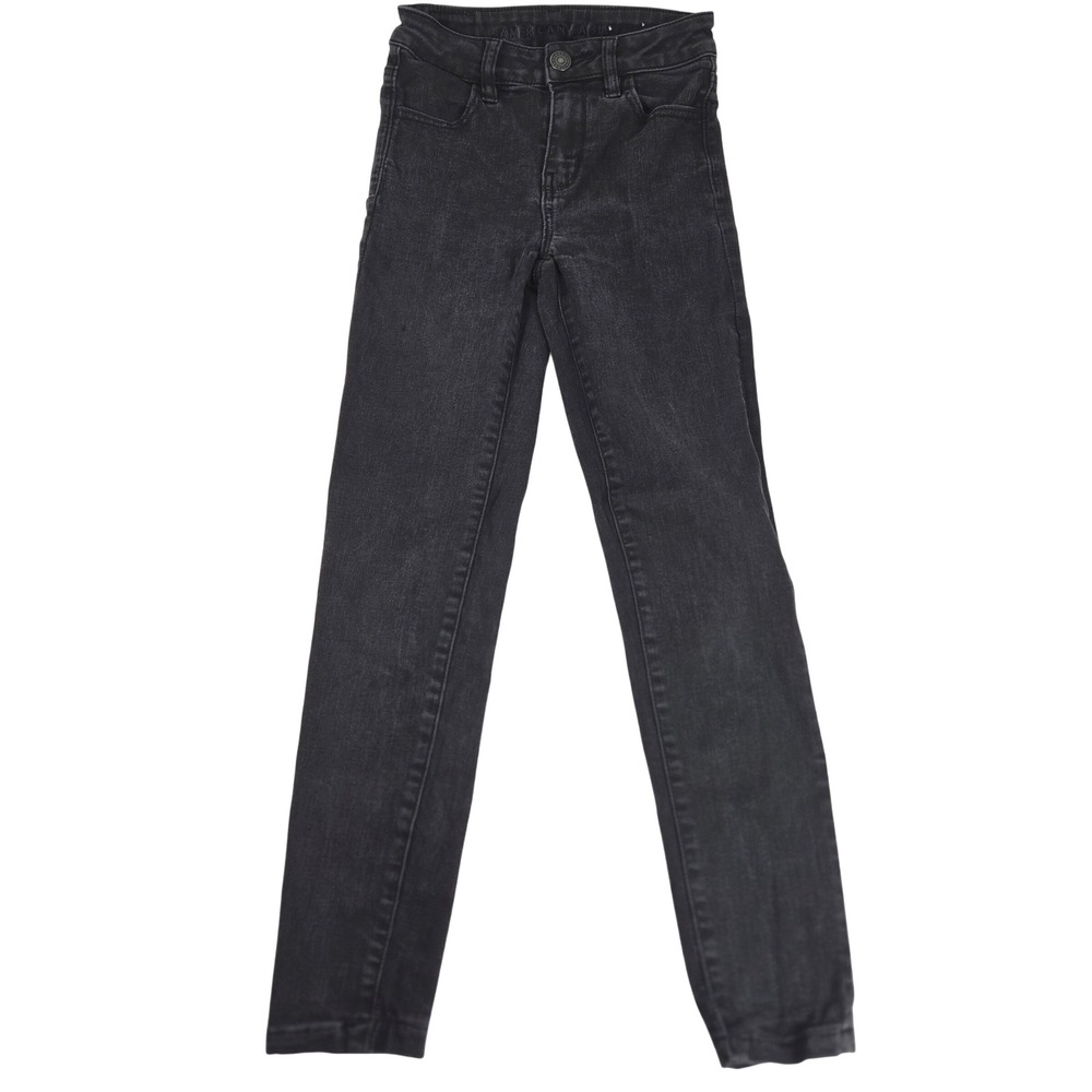 American Eagle Jeggings Hi-Rise Black Wash Next Level Stretch Jeans Size 0 23x26
